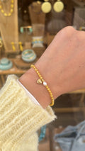 LUMIA yellow gemstone bracelet