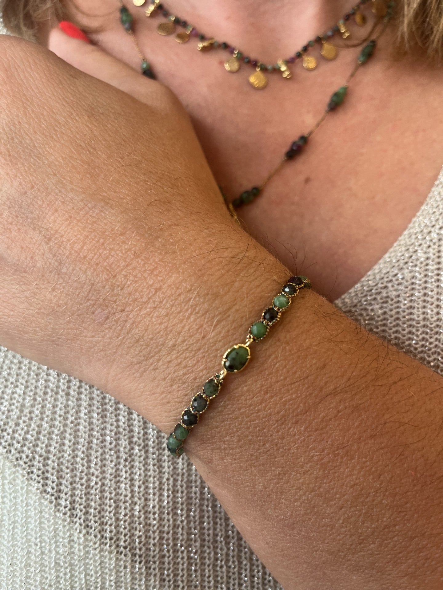 Bracelet doré minorque