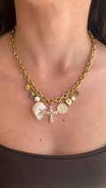 Collier doré à pampilles PORQUEROLLES