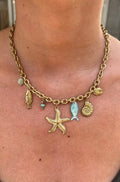 Collier doré SANTA GIULIA