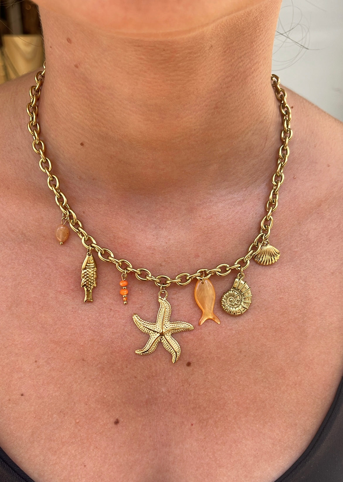 Collier doré RONDINARA