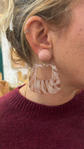 Boucles à clip Rose