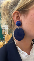 Boucles à clip Bleues