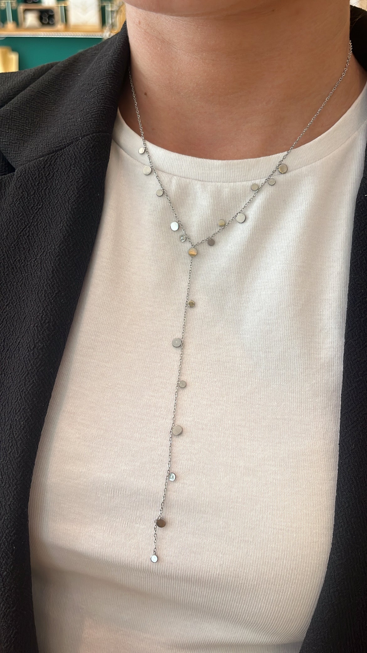 Gold-plated necklace LOUISE