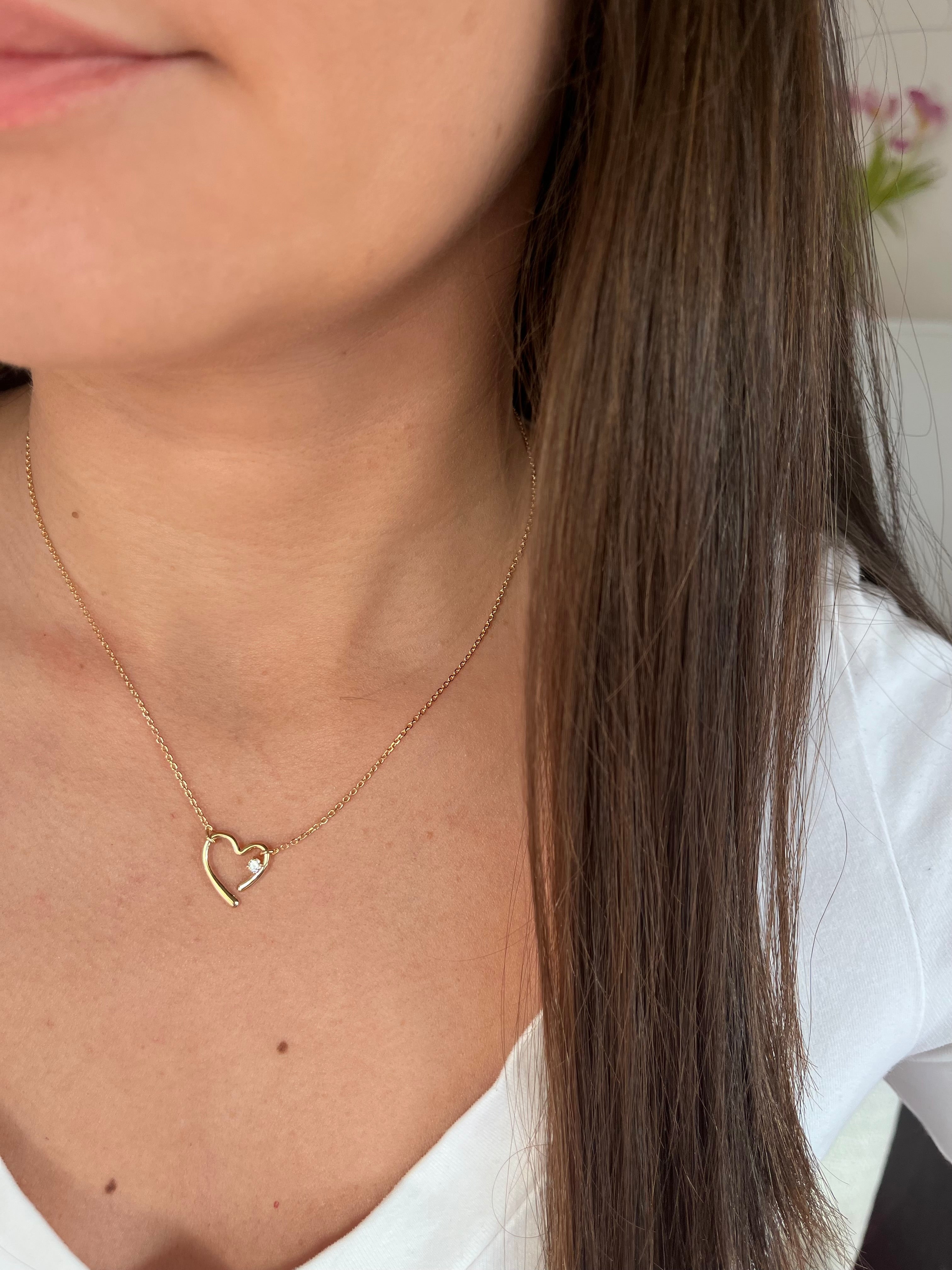 Coffret cadeau collier et bracelet doré Rose