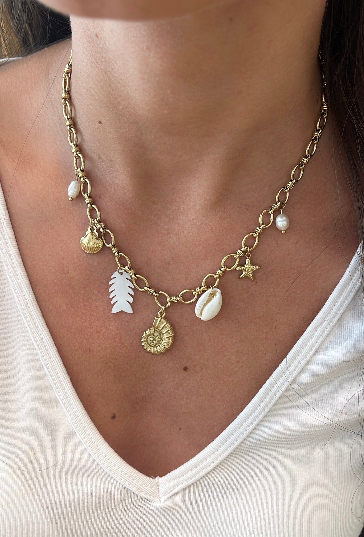 Collier doré ERICEIRA