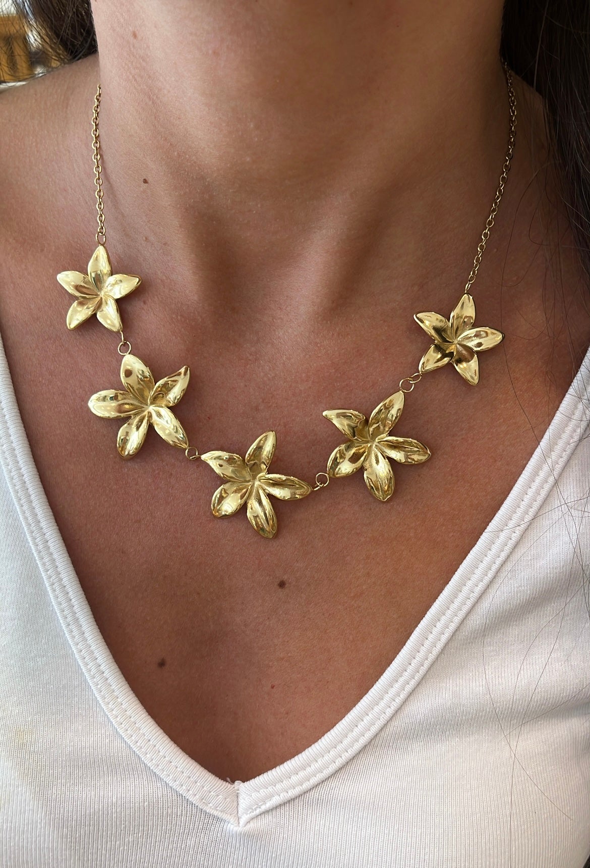 Collier doré MADEIRA