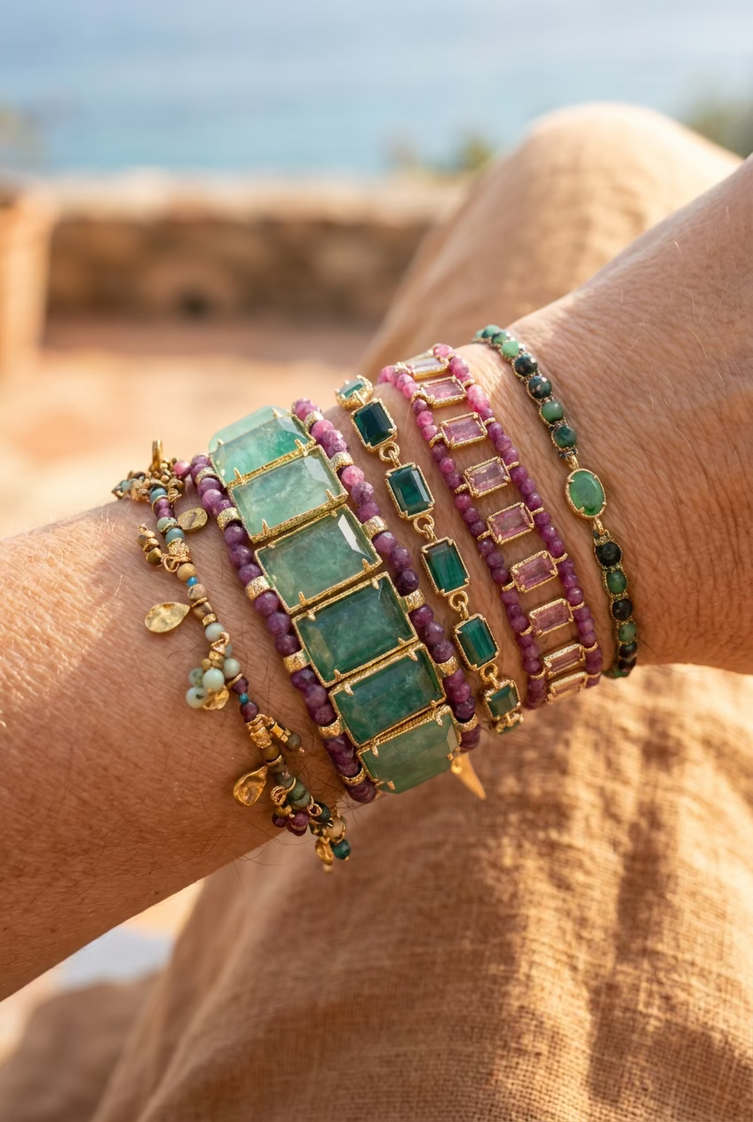 Composition de bracelet - SUMATRA