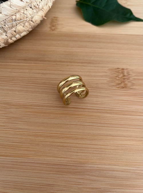 Bague dorée LOUISE