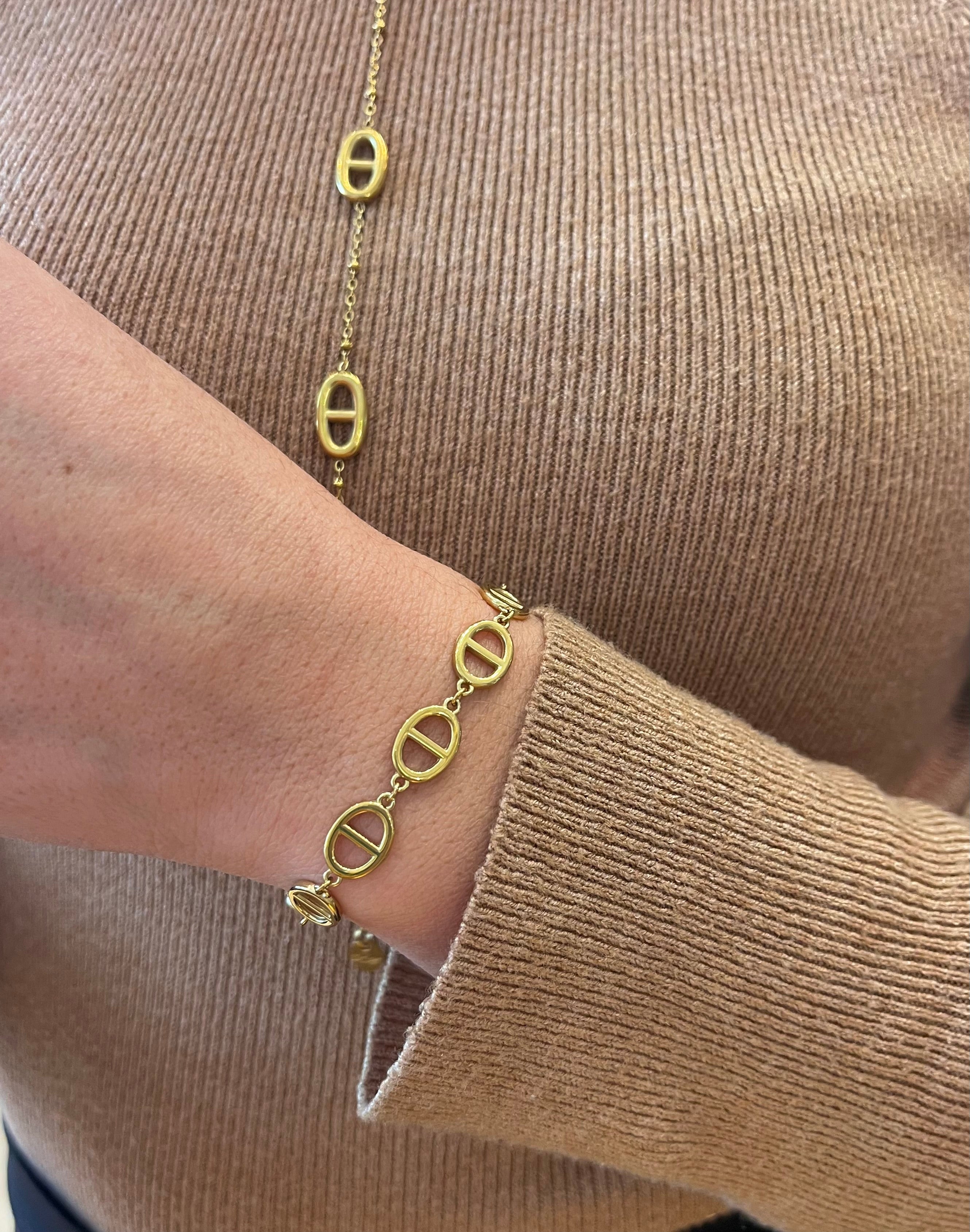 Bracelet maille marine FIJI