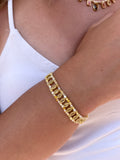 Bracelet doré MILOS JAUNE