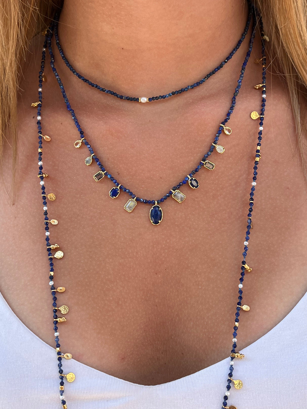 Collier doré PAMPELONNE