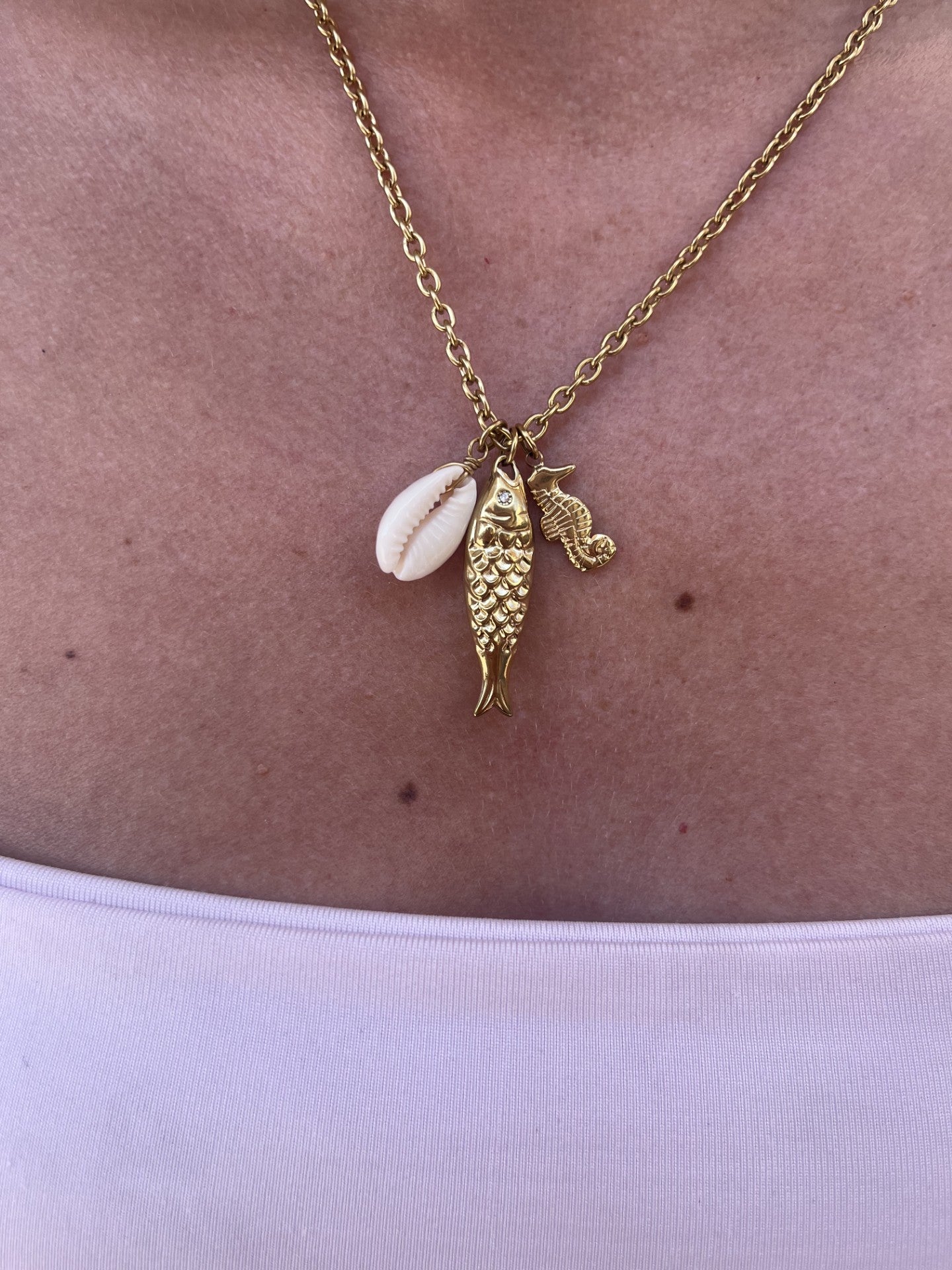 Collier doré RONDINARA