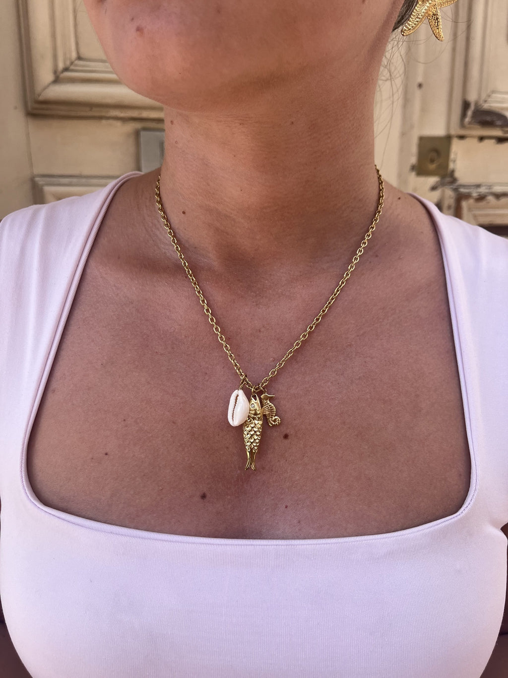 Collier doré RONDINARA