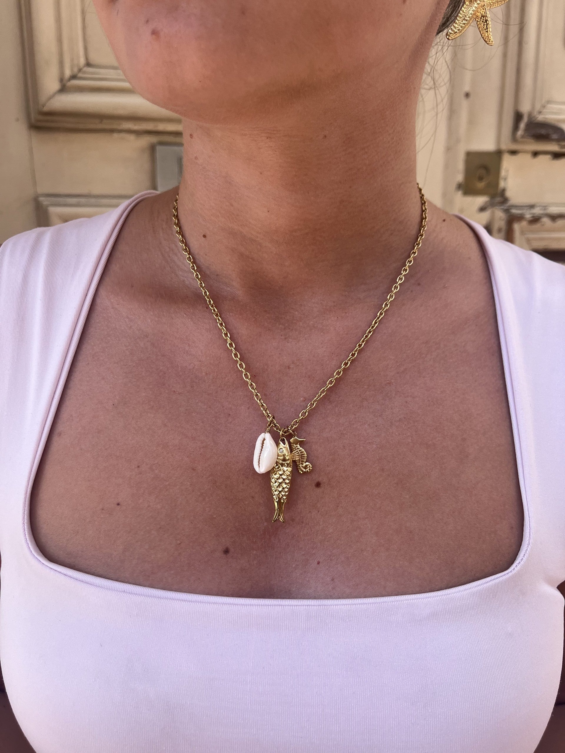 Collier doré RONDINARA
