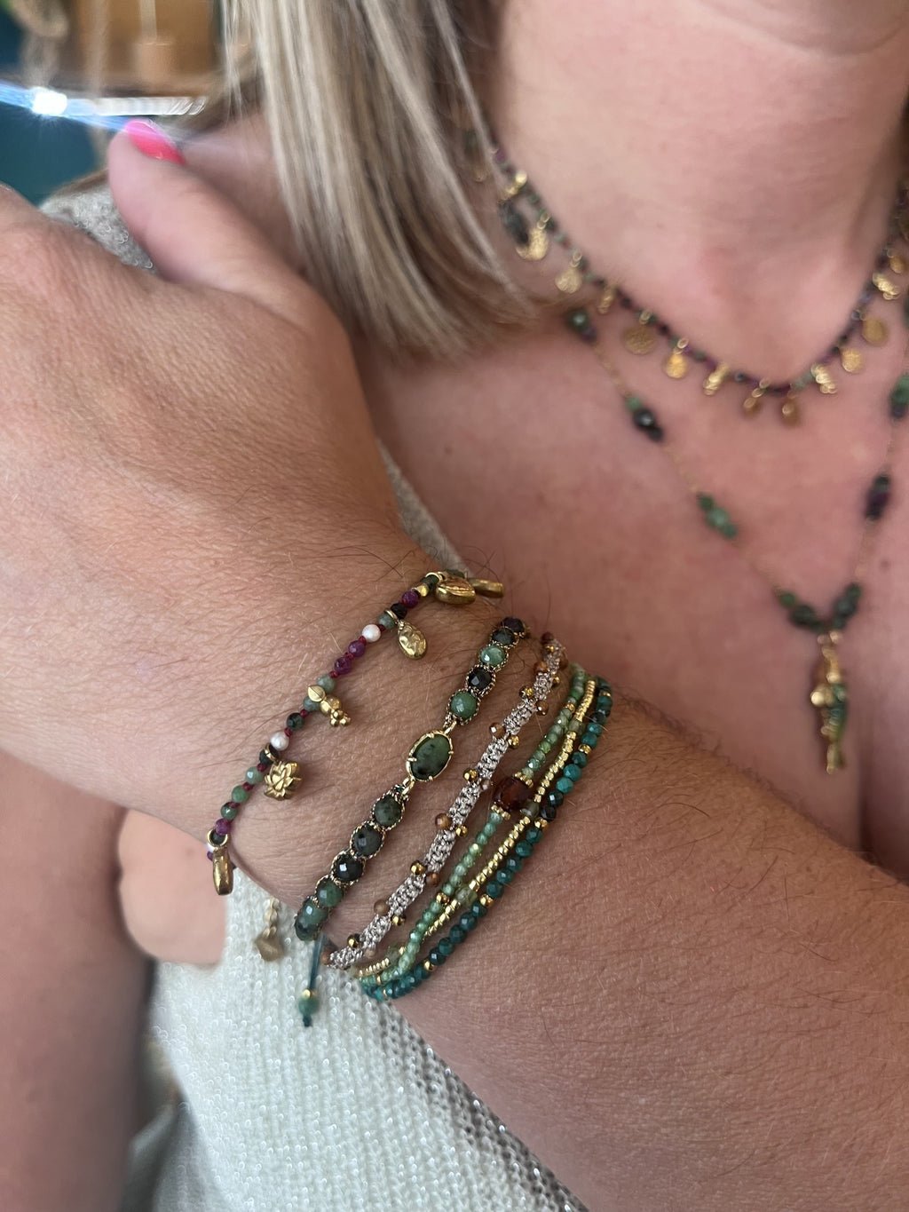 Bracelet doré minorque
