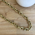 Gold-plated necklace PARIS